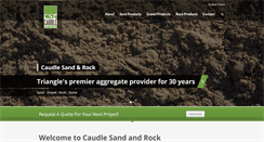 Desktop Screenshot of caudlesandrock.com